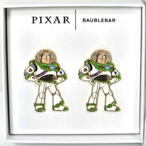 Disney Pixar Buzz Lightyear Earrings BaubleBar NWT
